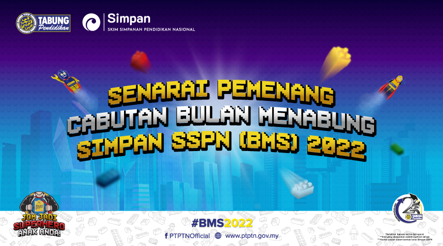 Senarai Pemenang Cabutan Bulan Menabung Simpan SSPN