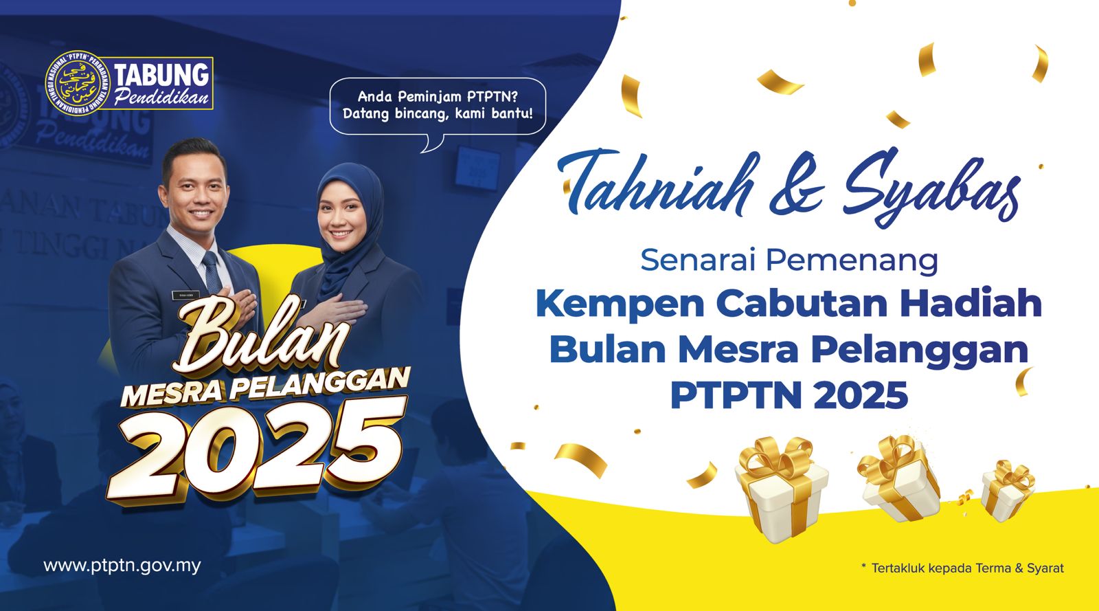 Senarai Pemenang Cabutan BMP 2025